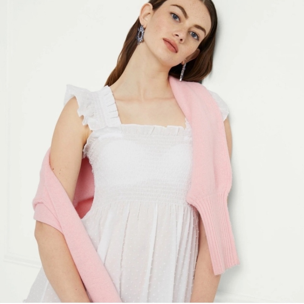 The Ellie Nap Dress in Swiss Dot